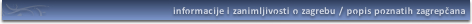 Poznati zagrepčani kroz povijest / Informacije i zanimljivosti o Zagrebu / zgportal.com