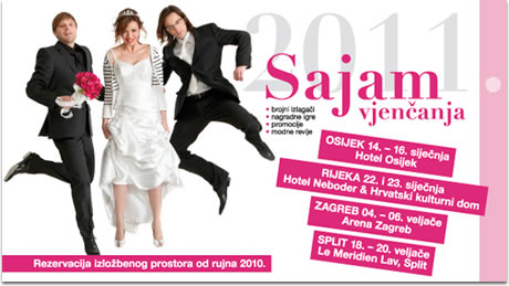 13. Sajam vjenčanja u Areni Zagreb