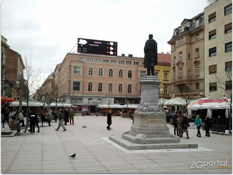 cvjetni trg zagreb / trg petra preradovića