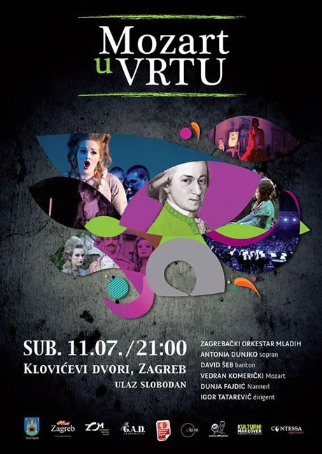 mozart u vrtu