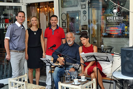 wine and music / miodrag hruškar, jelena puh miloš, krešimir hren, ana lovrenčić, eduard jimmy matešić