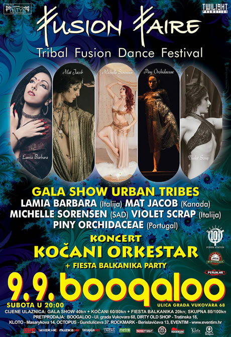 fusion faire / tribal fusion dance festival zagreb