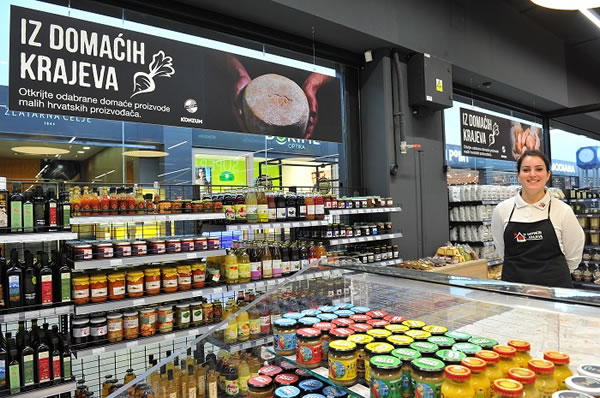 akcija `iz naših krajeva` / superkonzum radnička zagreb