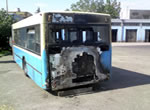 Zapalio se autobus ZET-a na okretištu Črnomerec