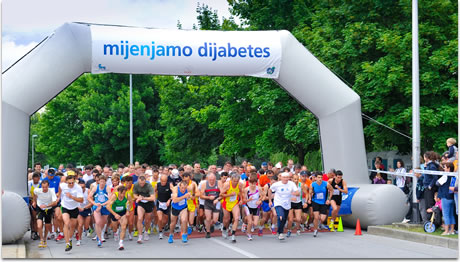 utrka `mijenjamo dijabetes` / jarun, zagreb utrka `mijenjamo dijabetes` / jarun, zagreb