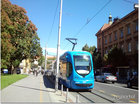 tramvaj br. 14 / rooseveltov trg, zagreb tramvaj br. 14 / rooseveltov trg, zagreb