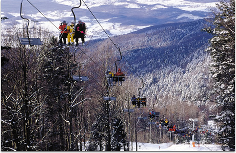 sljemenska trosedežnica / zagrebačka gora medvednica