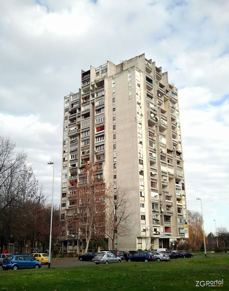 neboder / ulica božidara magovca, travno, zagreb neboder / ulica božidara magovca, travno, zagreb