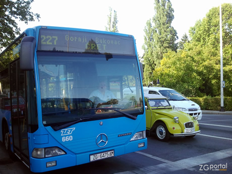 autobusna linija 227 `svetice - bukovac - čret` / bukovačka ulica, zagreb