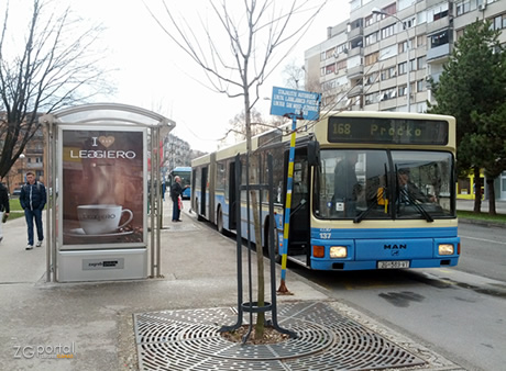 autobusni terminal `prečko` zagreb / linija 168 `savski most - ježdovec - prečko`