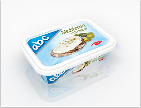 ABC Mediteran - svježi krem sir ABC Mediteran - svježi krem sir