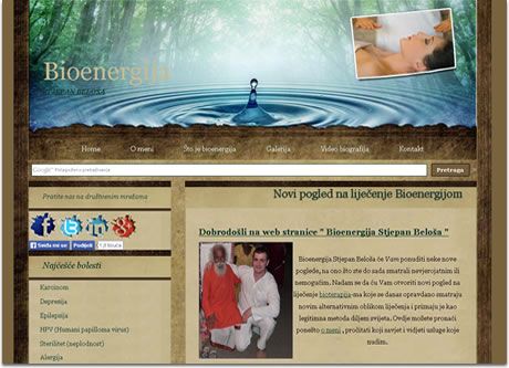 Bioenergija Stjepan Beloša - Novi pogled na liječenje Bioenergijom Bioenergija Stjepan Beloša - Novi pogled na liječenje Bioenergijom