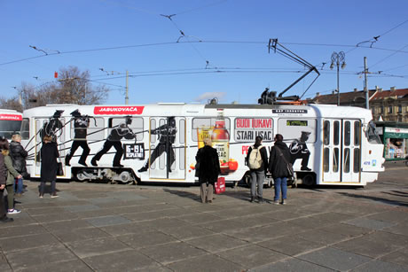 zet-ov tramvaj `šestica` / jabukovača `stari lisac`