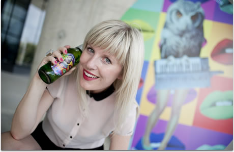 ida prester / becks art label pivo ida prester / becks art label pivo