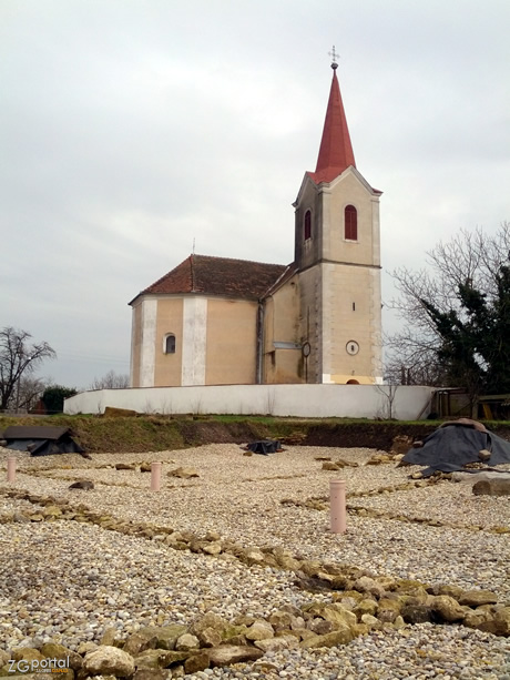 arheološko nalazište andautonija, crkva sv. martina, ščitarjevo, zagreb