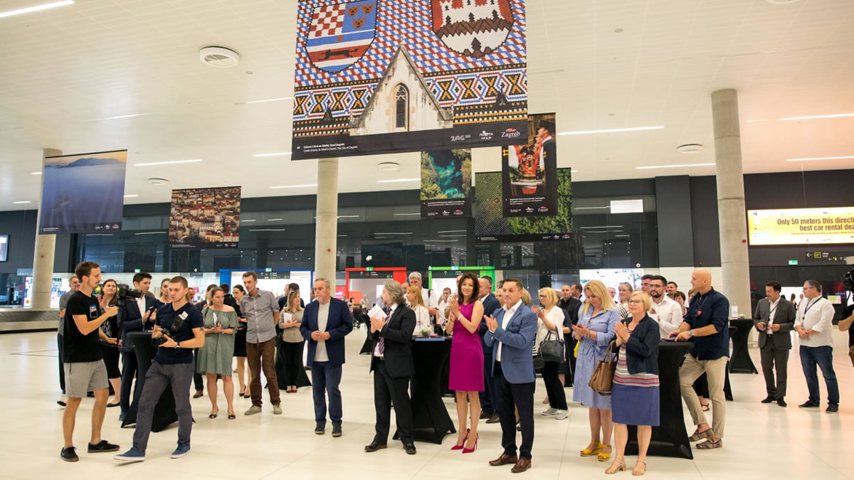 izložba "hrvatska. puna boja." / zračna luka zagreb 2019