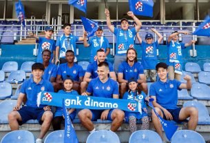 gnk dinamo / fair play na tribinama