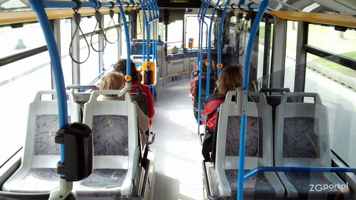 autobus mercedes citaro | sjedalice i unutrašnjost | zet zagreb | 2014.