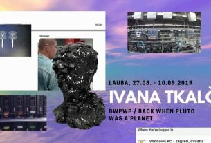 izložba "bwpwp" | ivana tkalčić | lauba zagreb | 2019.