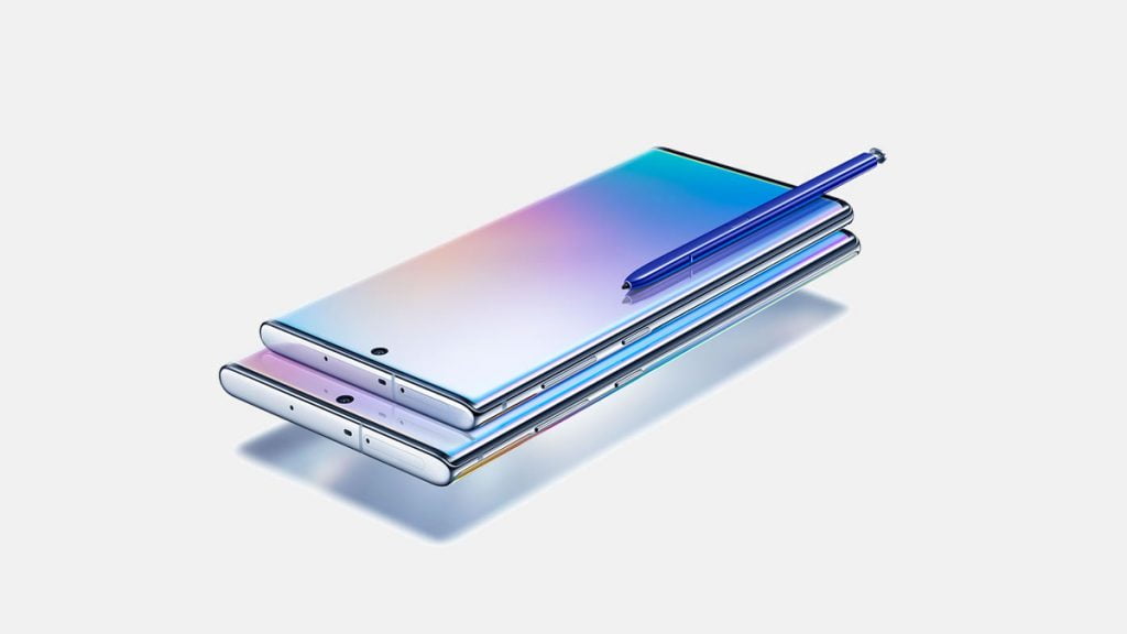 samsung galaxy note 10 | aura glow skin | 2019.
