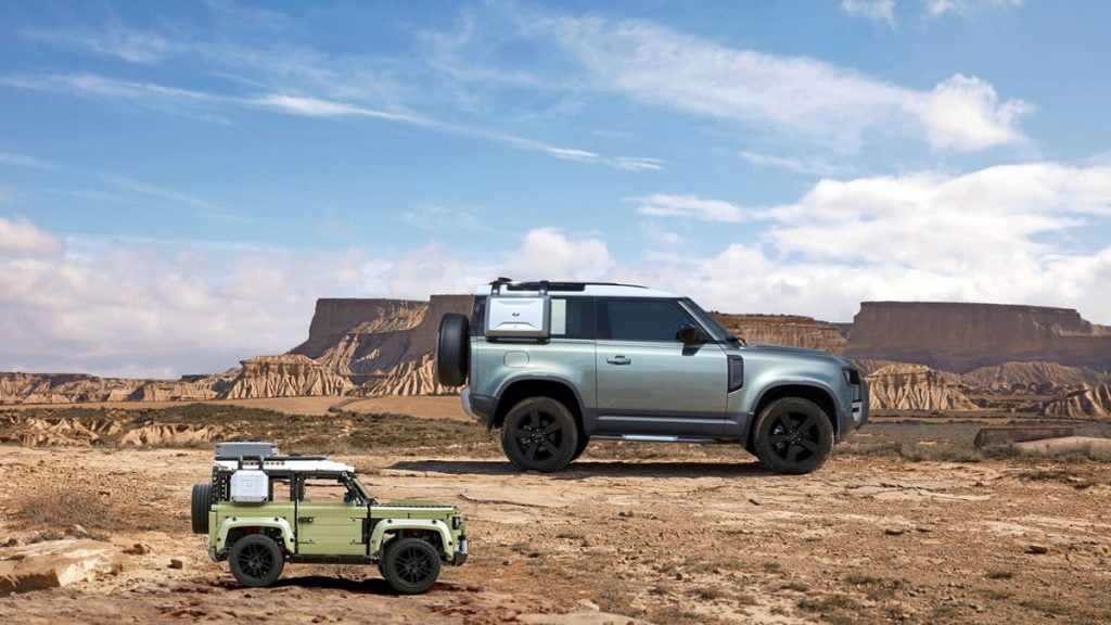 land rover defender | lego technic