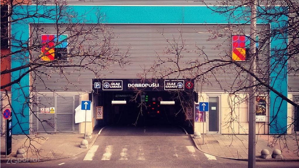 podzemna garaža | avenue mall zagreb | 2015.