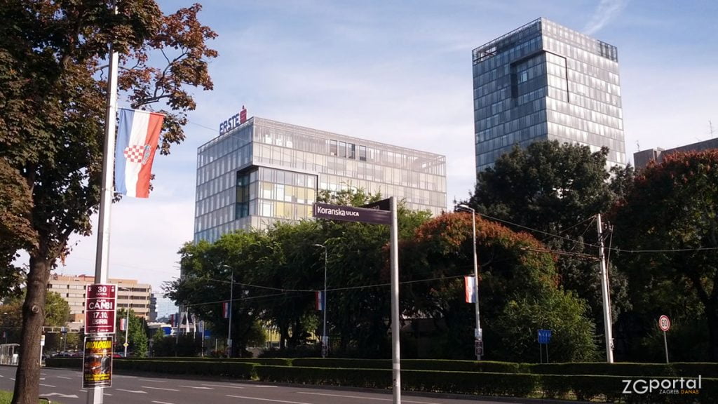 eurotower | vukovarska ulica zagreb | rujan 2016.