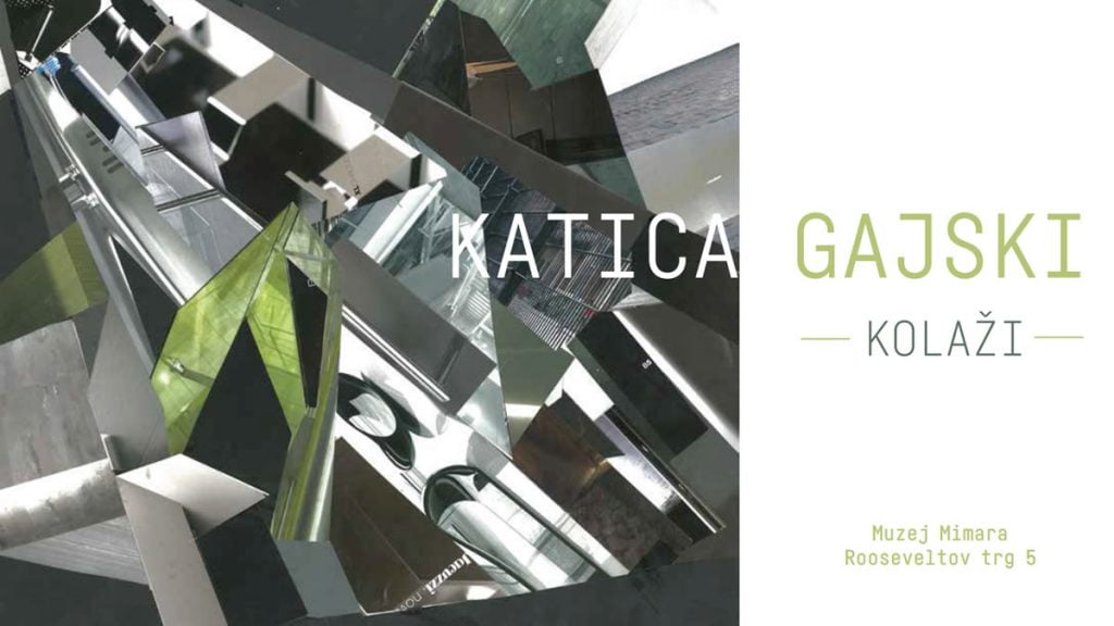 izložba "kolaži" - katica gajski | muzej mimara zagreb | listopad 2019.
