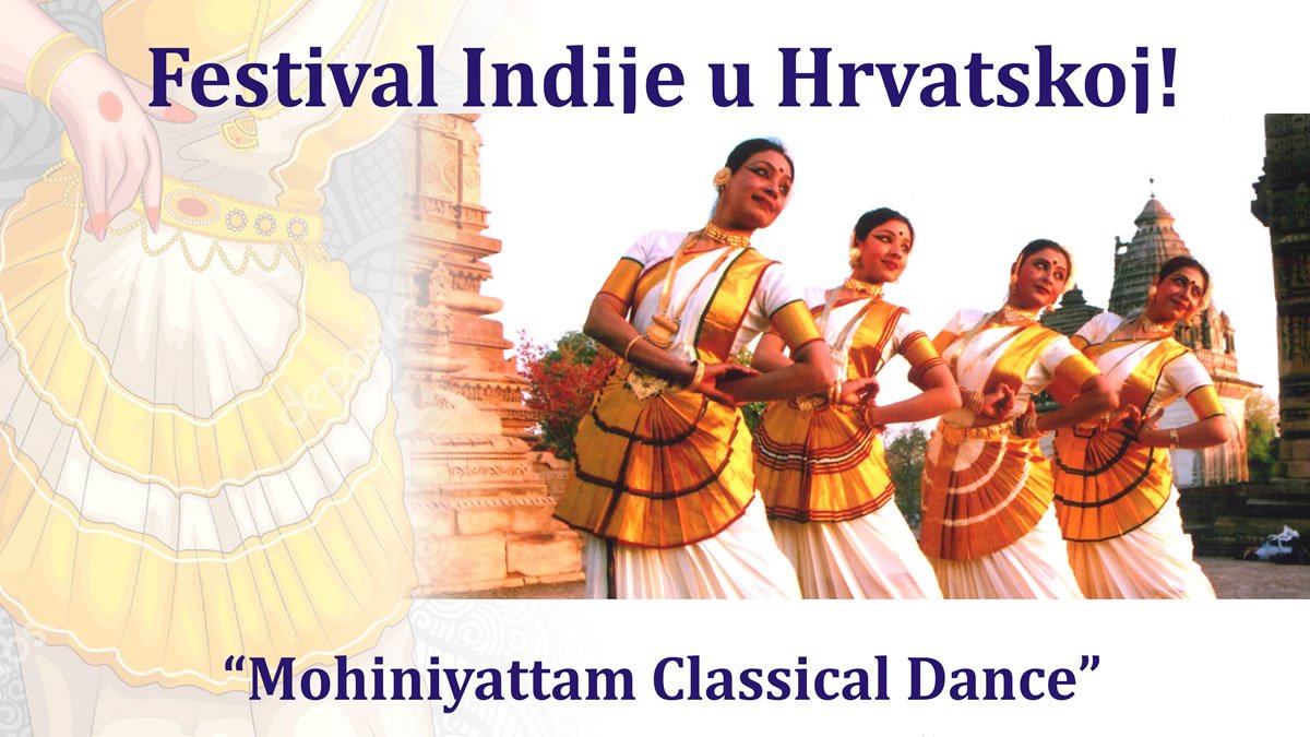 mohiniyattam classical dance | festival indije u hrvatskoj | 2019.