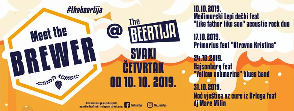 Meet the Brewer / The Beertija