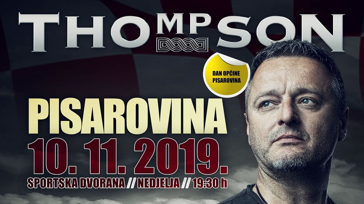 marko perković thompson | sportska dvorana pisarovina | 11.11.2019.