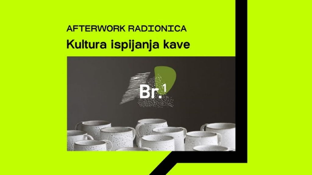 afterwork radionica "kultura ispijanja kave" | atelje na br. 1 | 2019.