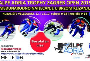 brzo klizanje / alpe adria trophy - zagreb open 2019
