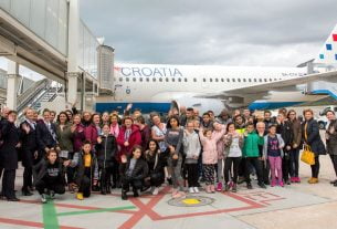 croatia airlines / zračna luka dubrovnik / svjetski dan djeteta 2019