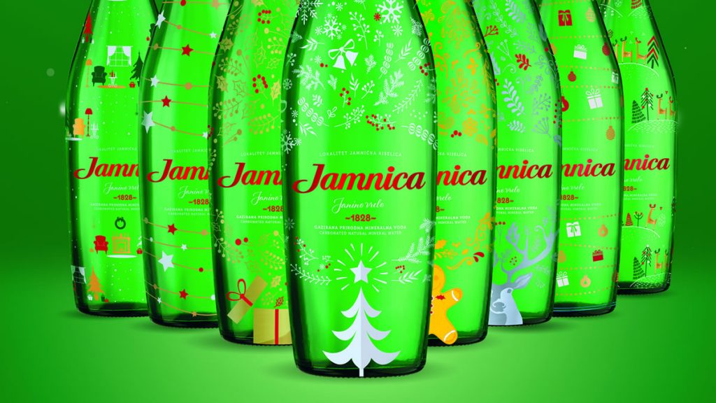 mineralna voda "jamnica" | blagdanska kolekcija | 2019.