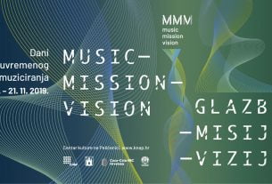 music - mission - vision | dani suvremenog muziciranja | knap zagreb | 2019.