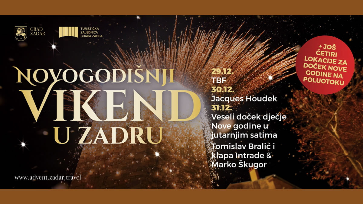 novogodišnji vikend u zadru 2017