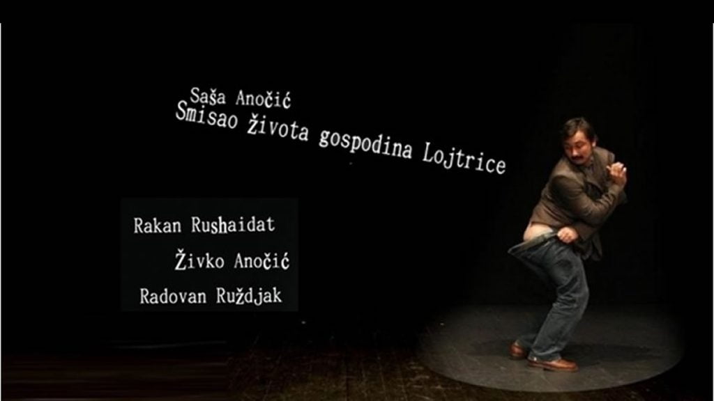 smisao života gospodina lojtrice | saša anočić | kazalište knap | 2019.