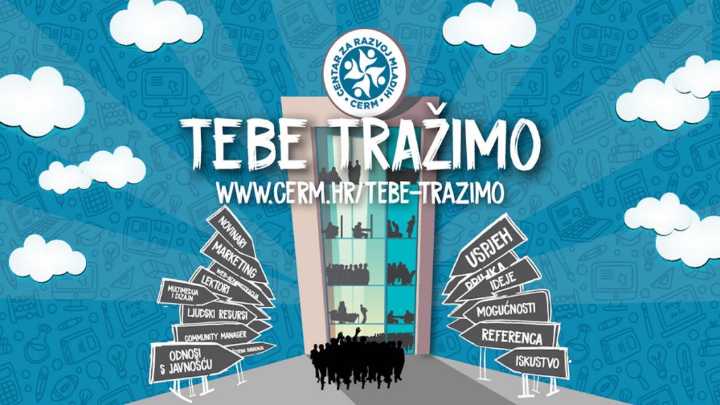 tebe tražimo 2019 | centar za razvoj mladih