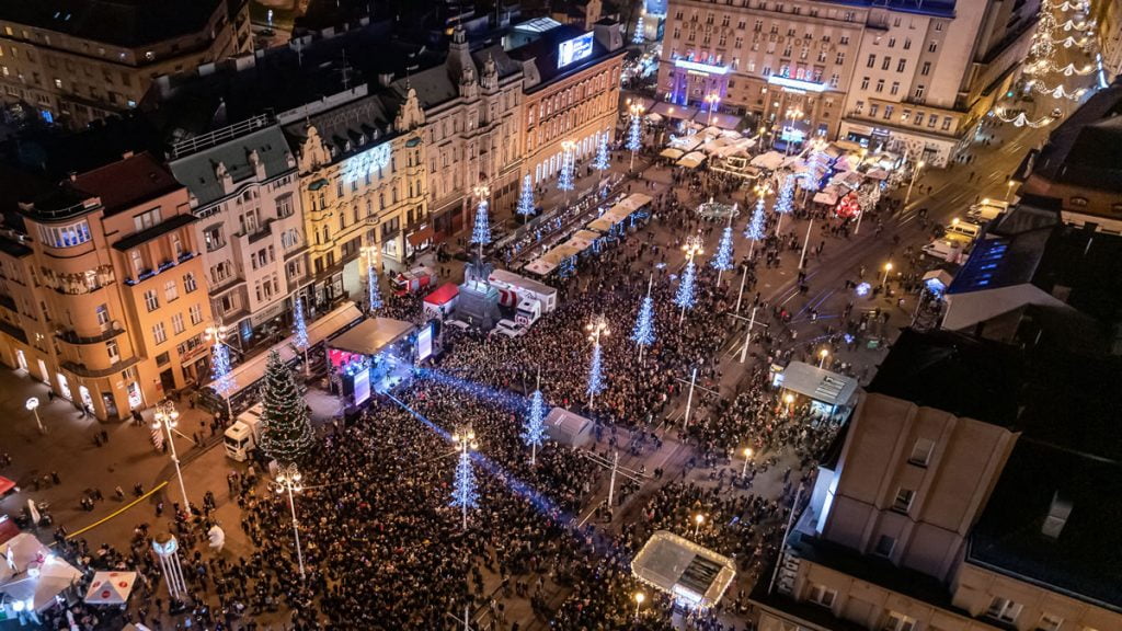 14. božićni koncert "želim život" | trg bana jelačića, zagreb | prosinac 2019.