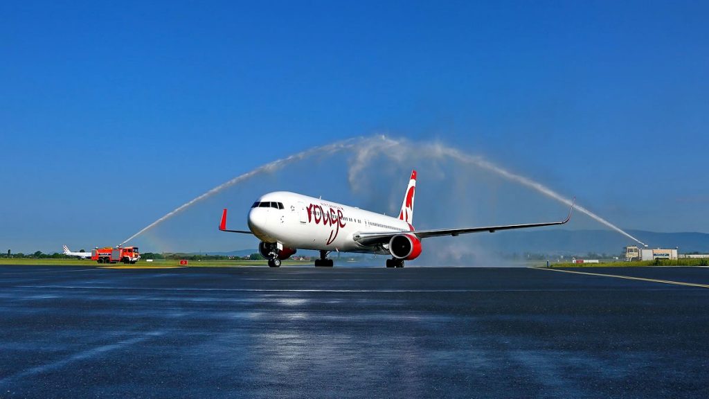 air canada rouge - boeing 767-300 - zagreb - 2018