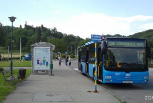 autobus linije 102 - terminal mihaljevac, zagreb - svibanj 2012.