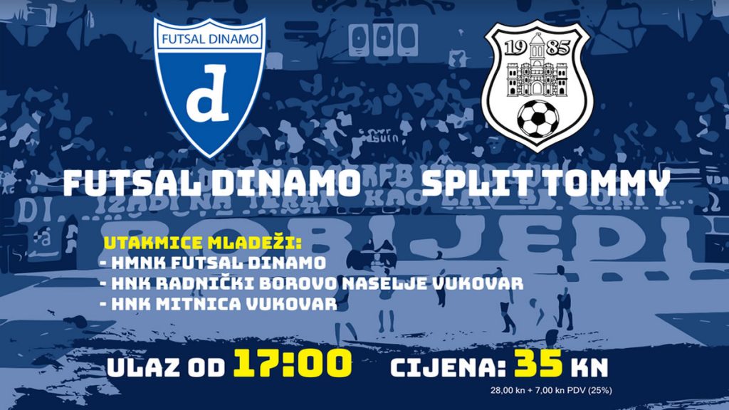 futsal dinamo vs tommy split / cibona 2019