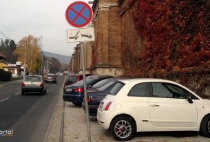 groblje mirogoj - parkiranje uz arkade - studeni 2015