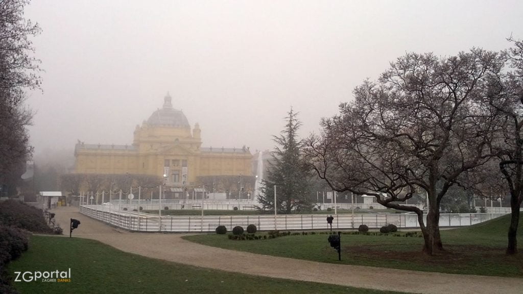 klizalište ledeni park - trg kralja tomislava zagreb - prosinac 2016.