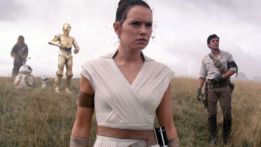 rey - c3p0 - chewbacca - poe dameron | ratovi zvijezda: uspon skywalkera | 2019.