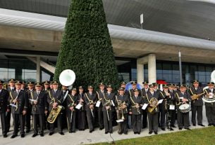 simfonijski puhački orkestar hrvatske vojske / zračna luka zagreb 2019