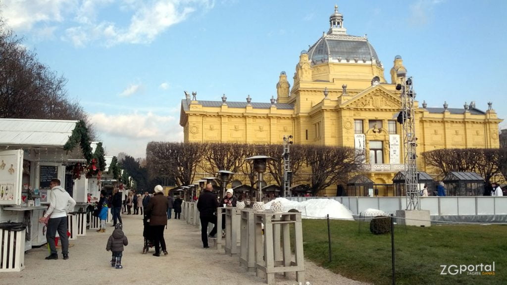 umjetnički paviljon | advent u zagrebu 2016