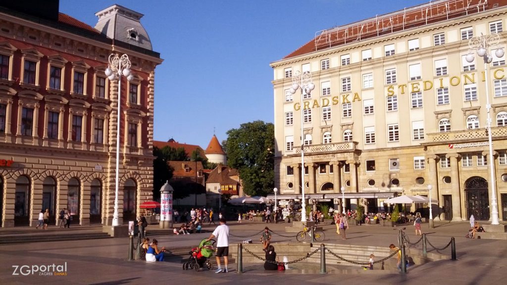 zagrebačka banka | trg bana jelačića zagreb | kolovoz 2016.
