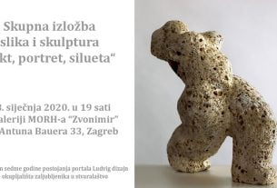 izložba "akt, portret, silueta" - galerija zvonimir - zagreb 2020
